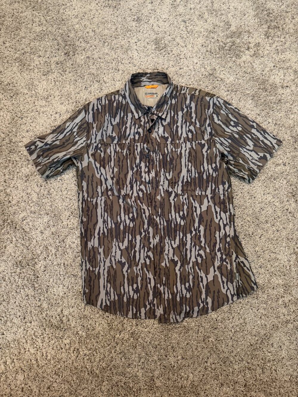 Magellan Outdoors Fish Gear Mens Large Relaxed Fit Fishing Shirt